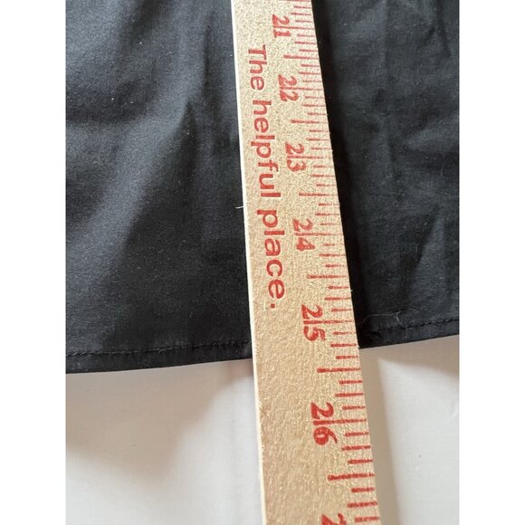 THEORY black sleeveless Ruffle neck victorian office top L vintage Y2K - Picture 6 of 9